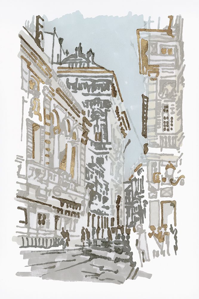 Via del Corso art print by Stellar Design Studio for $57.95 CAD