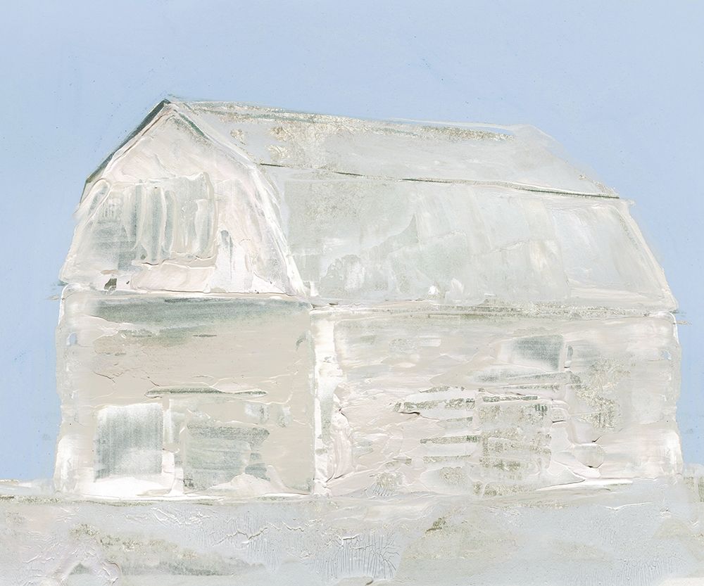 Winter Barn II art print by Stellar Design Studio for $57.95 CAD