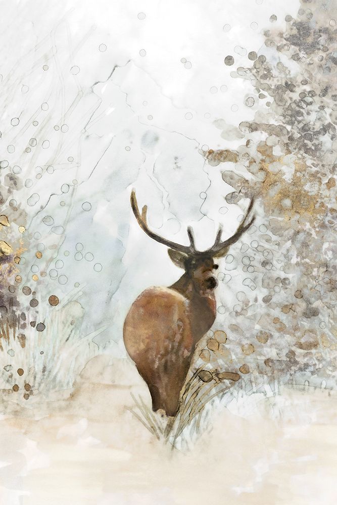 Grand Elk I art print by Stellar Design Studio for $57.95 CAD