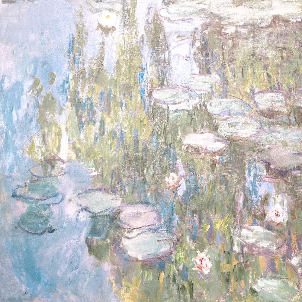 Water Lillies II art print by Stellar Design Studio for $57.95 CAD