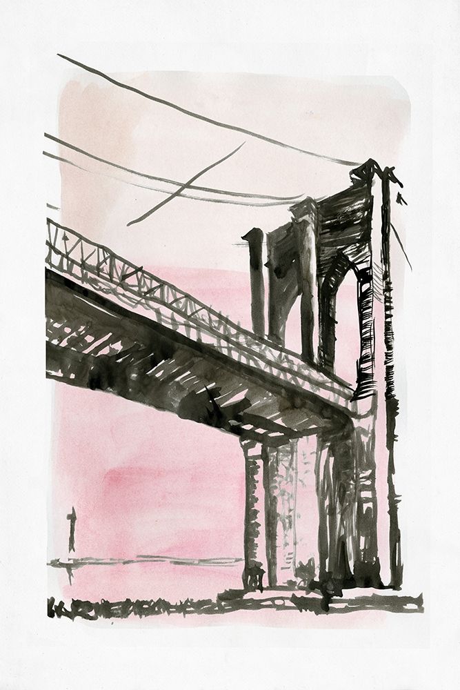 New York Bridge I art print by Stellar Design Studio for $57.95 CAD