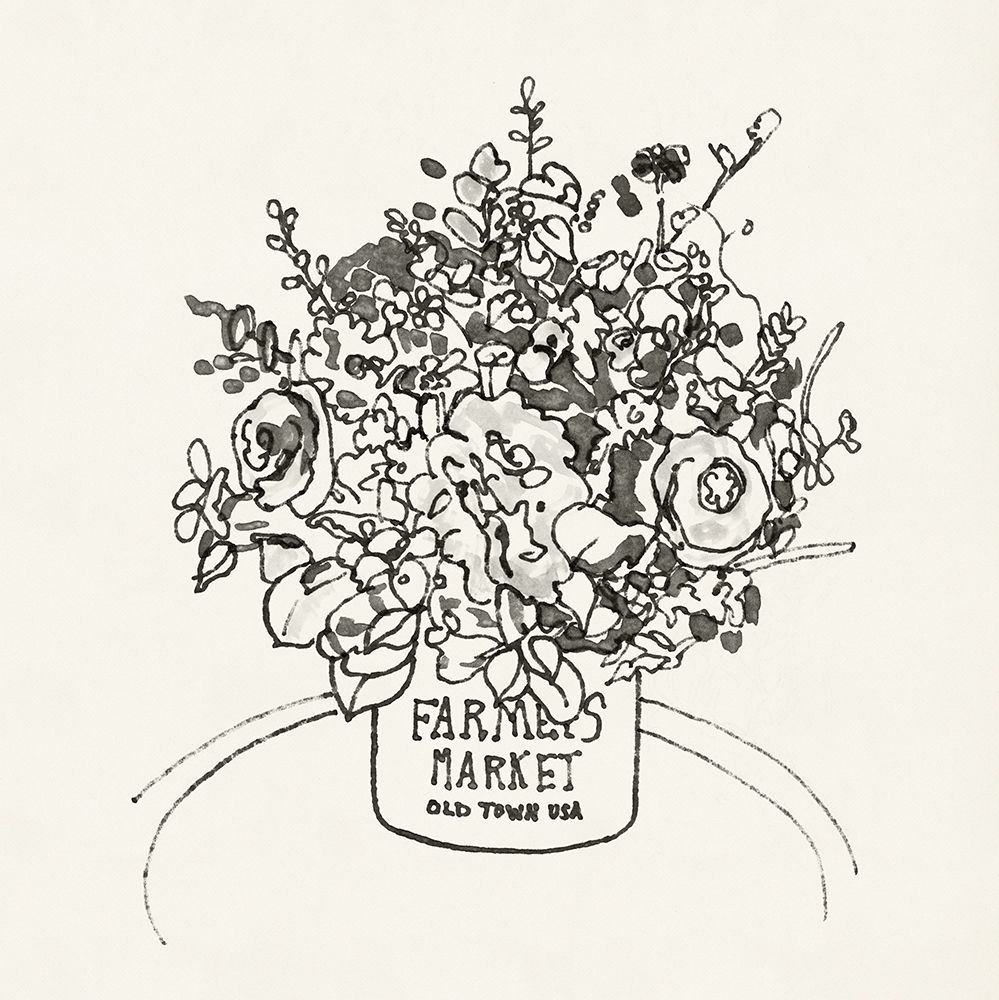 Market Bouquet II art print by Stellar Design Studio for $57.95 CAD