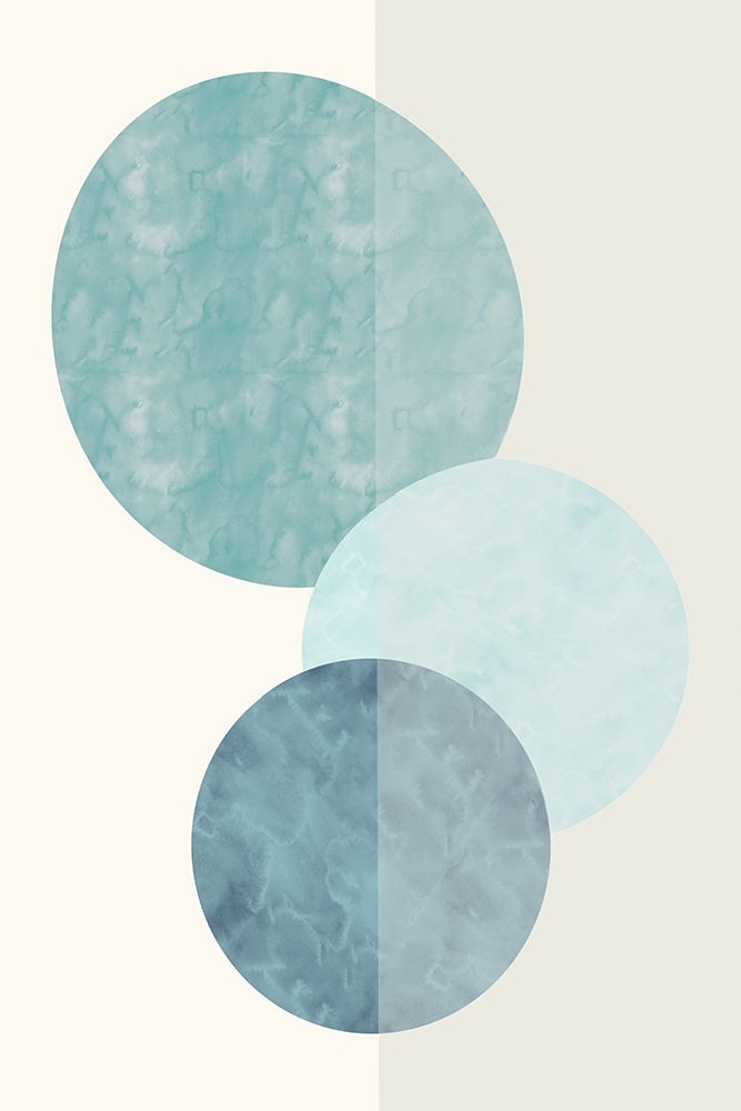Circle Spilt II art print by J:L Design for $57.95 CAD
