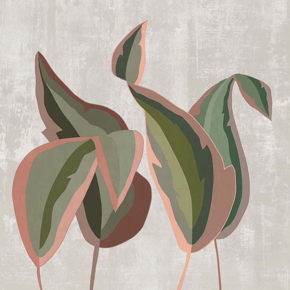 Subdued Tropic Fern II art print by J:L Design for $57.95 CAD