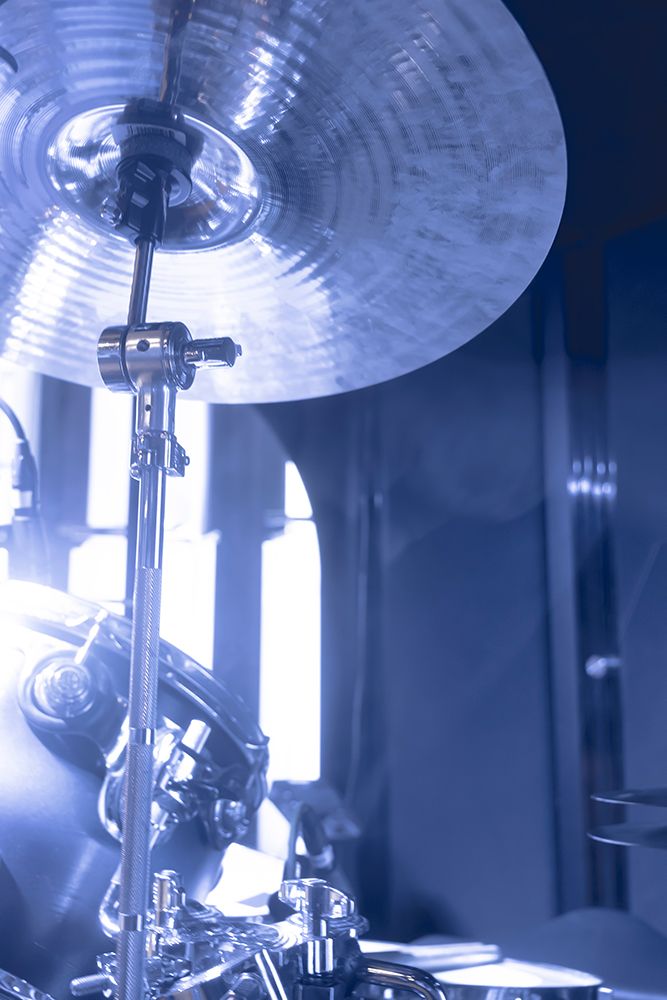 Drum Set Cymbal art print by J:L Design for $57.95 CAD
