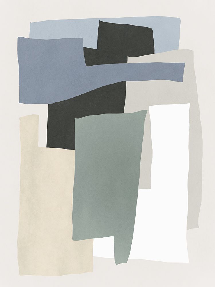 Impression Shapes art print by J:L Design for $57.95 CAD