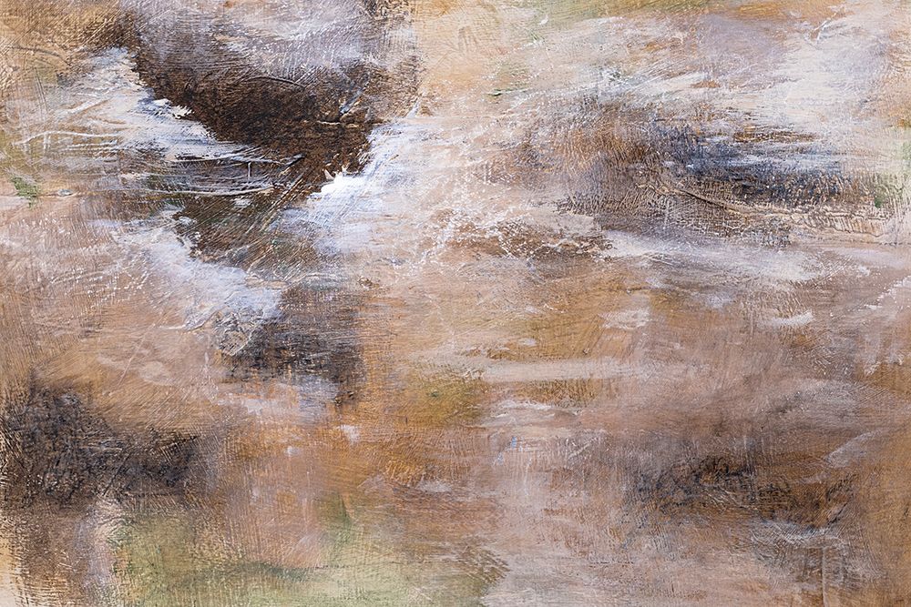 Earthy Whispers in Brushstrokes IIII art print by J:L Design for $57.95 CAD