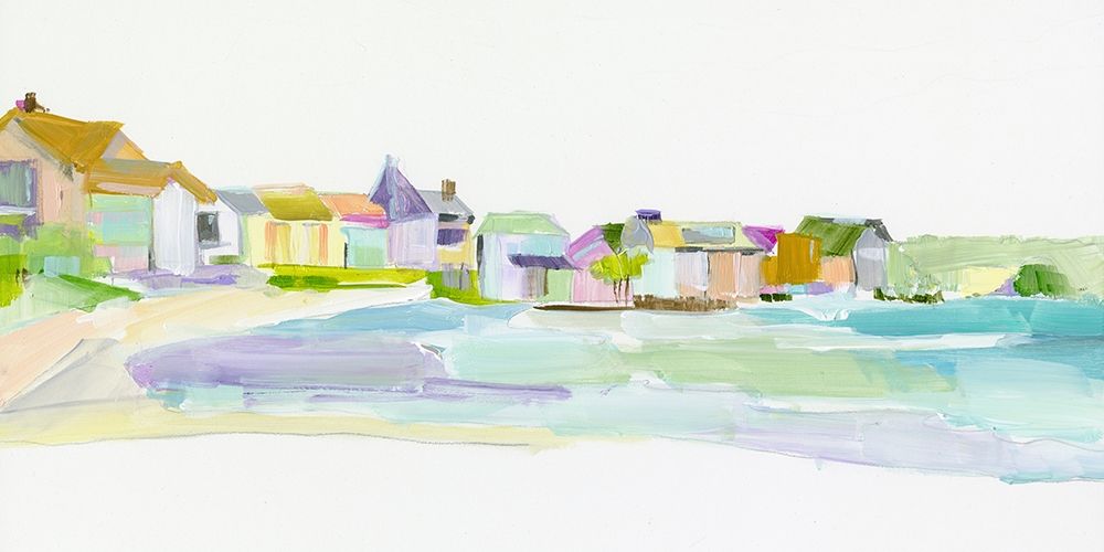 Bright Seaside Tranquility art print by Susan Pepe for $57.95 CAD