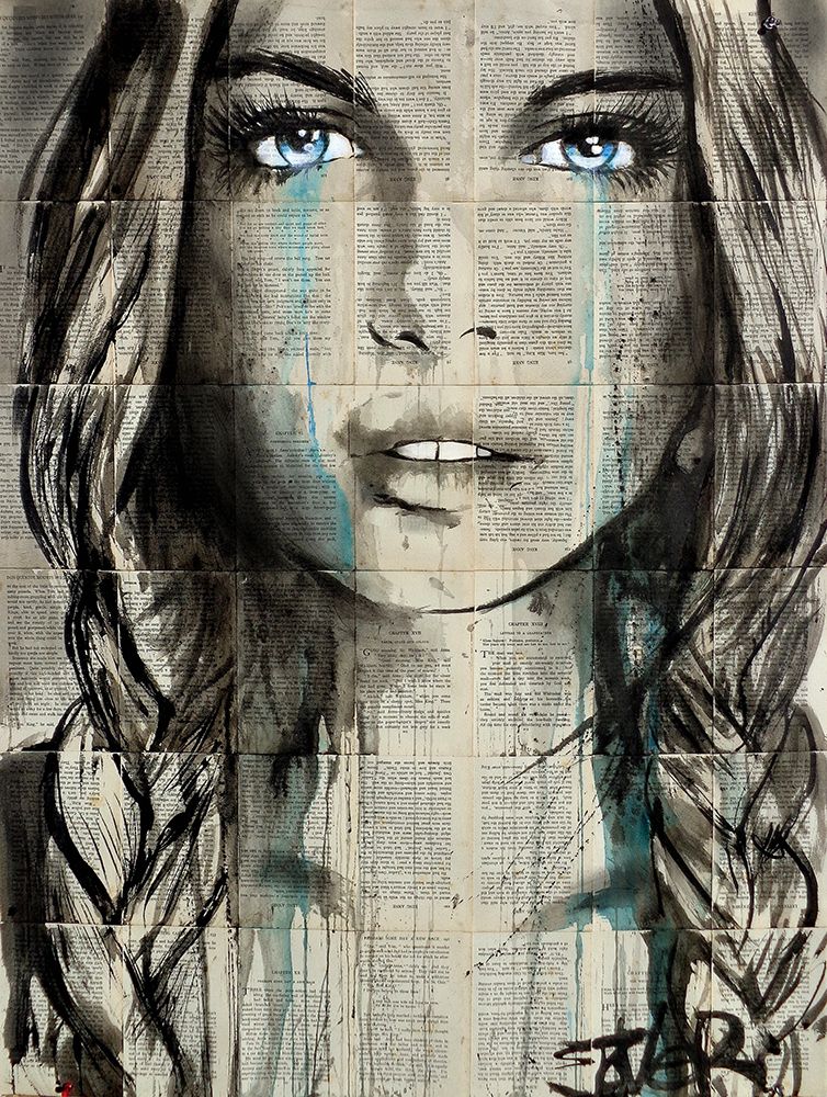 Blue Shore art print by Loui Jover for $57.95 CAD