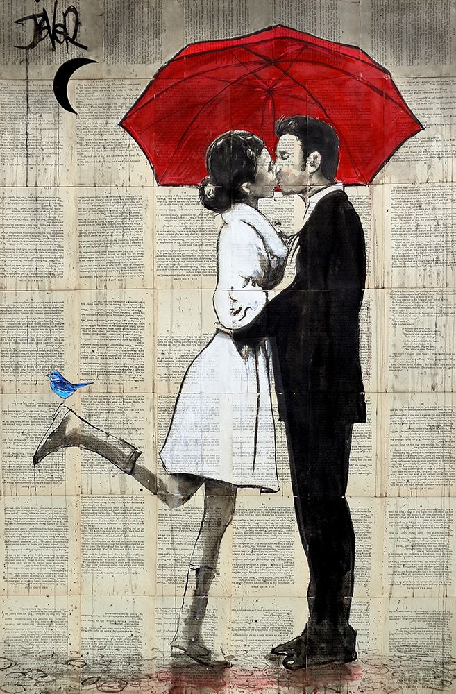 Magical Rain art print by Loui Jover for $57.95 CAD
