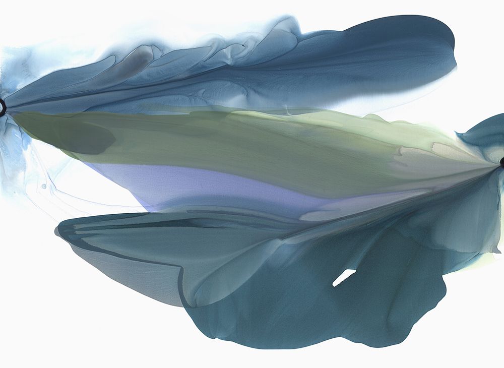 Blue Feathers I art print by Vicki McFarland for $57.95 CAD