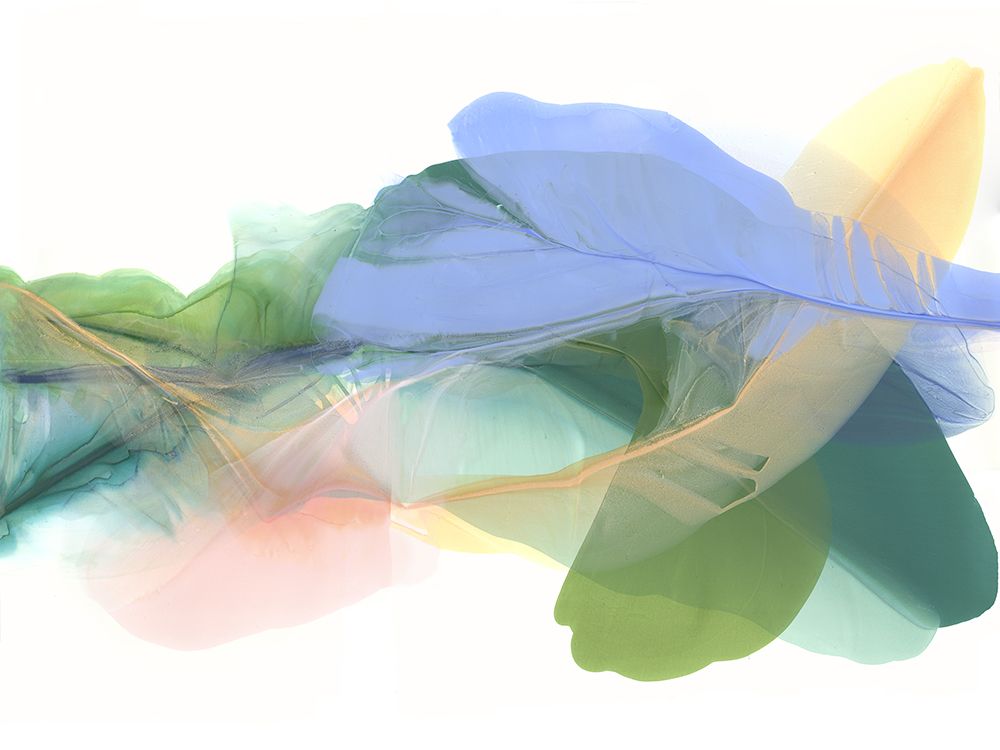 Green Feathers art print by Vicki McFarland for $57.95 CAD
