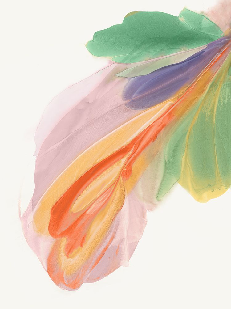 Blushing Feather I art print by Vicki McFarland for $57.95 CAD