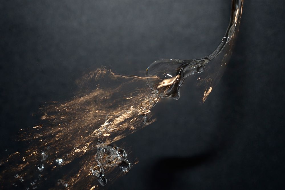 Gold Water Bubble art print by David Stahl for $57.95 CAD