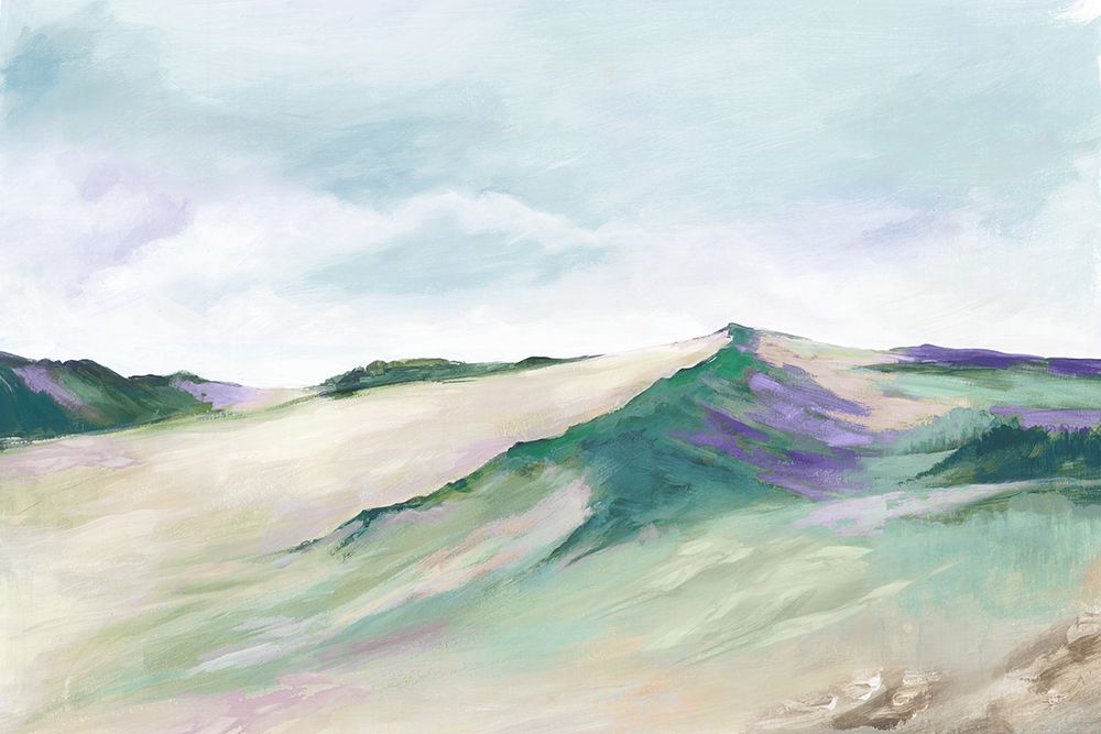 Calming Oasis I art print by Luna Mavis for $57.95 CAD