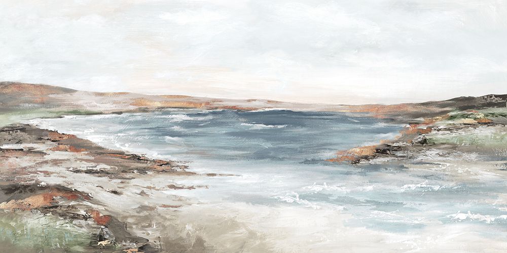 Calm Seacoast art print by Luna Mavis for $57.95 CAD