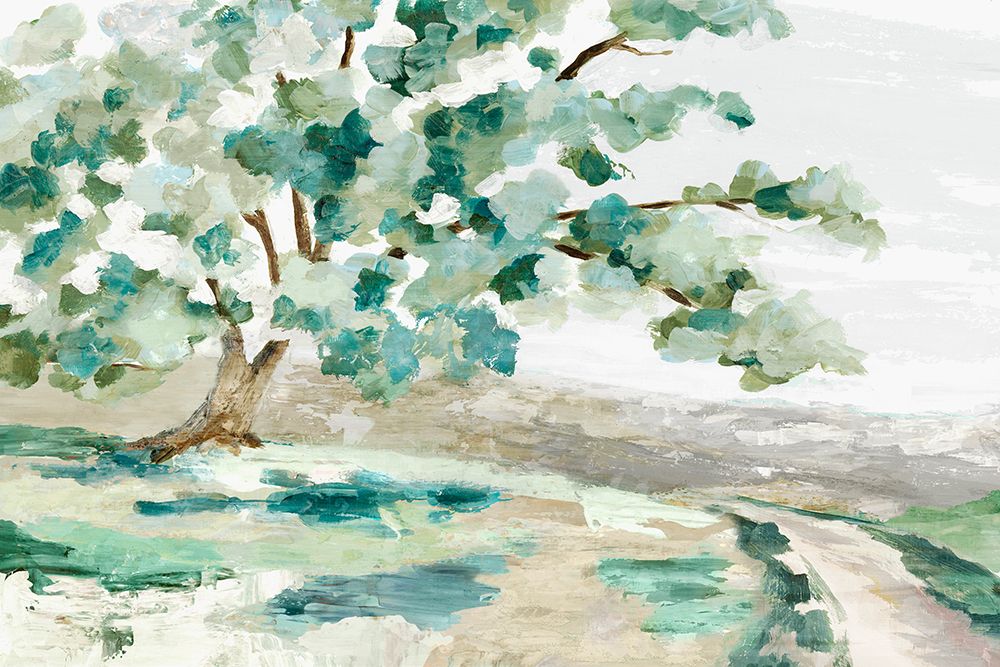 Folk Naif Pathway art print by Luna Mavis for $57.95 CAD