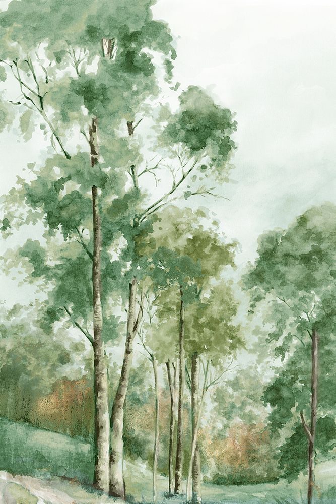 Green Woodlands art print by Luna Mavis for $57.95 CAD