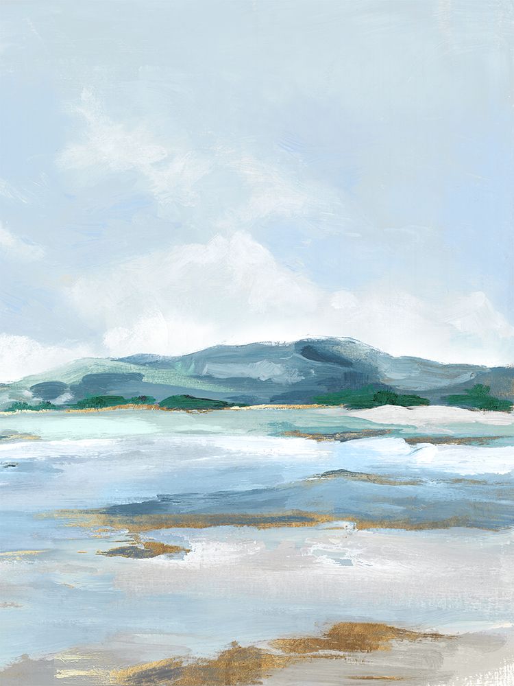 Coastal Blue Mountains I art print by Luna Mavis for $57.95 CAD