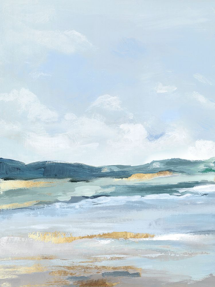 Coastal Blue Mountains II art print by Luna Mavis for $57.95 CAD