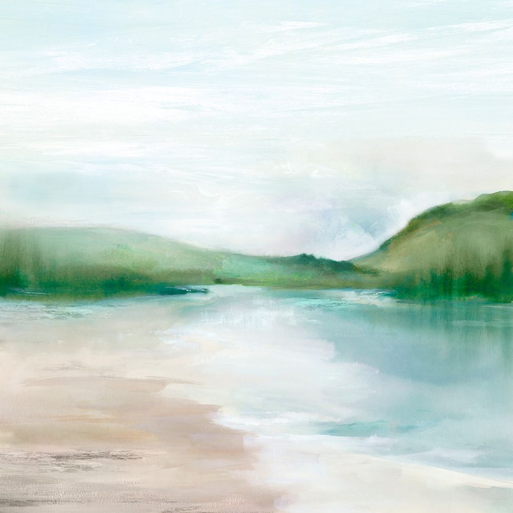 Dawn on the Lake art print by Luna Mavis for $57.95 CAD