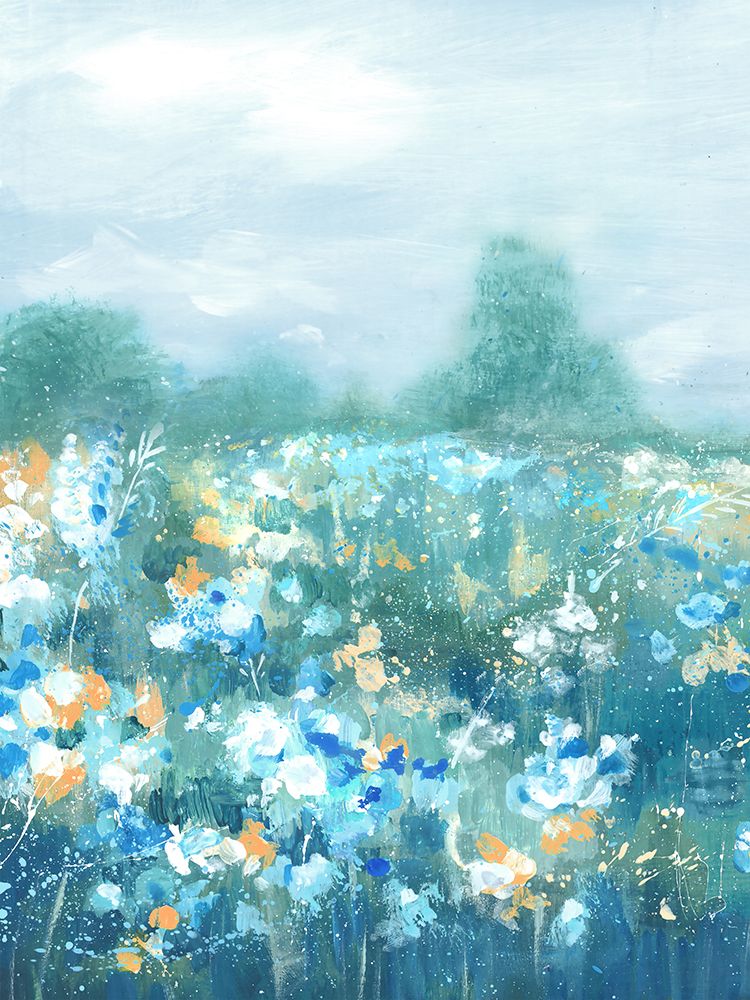 Wild Flower Oasis I art print by Luna Mavis for $57.95 CAD