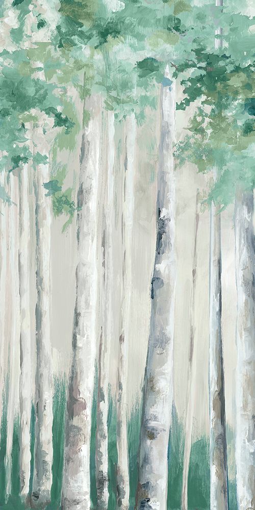 Tranquil Green Forest II art print by Luna Mavis for $57.95 CAD