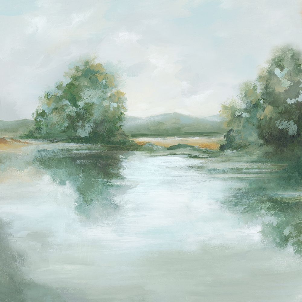 Lakeside Serenade I art print by Luna Mavis for $57.95 CAD