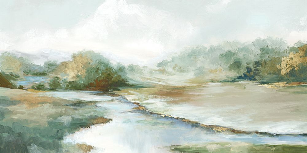 Harmony of Green Hues art print by Luna Mavis for $57.95 CAD