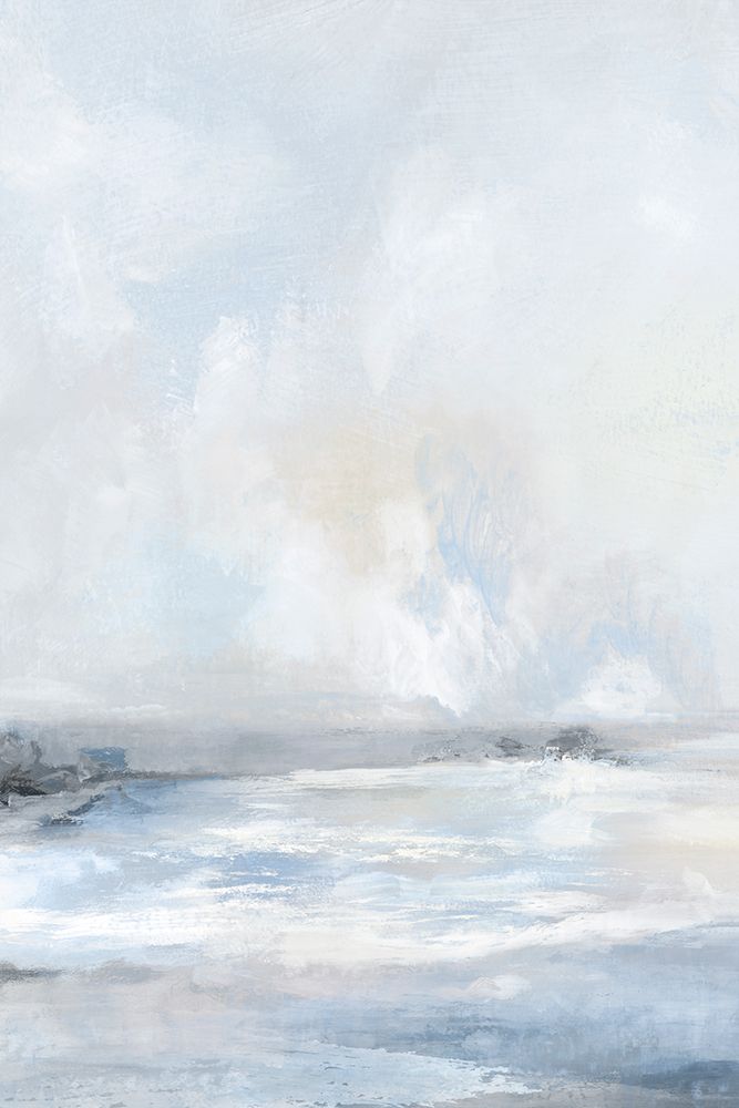 Soft Blue Sea art print by Luna Mavis for $57.95 CAD