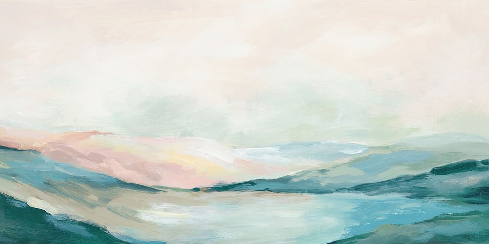 Mountain Lake art print by Luna Mavis for $57.95 CAD