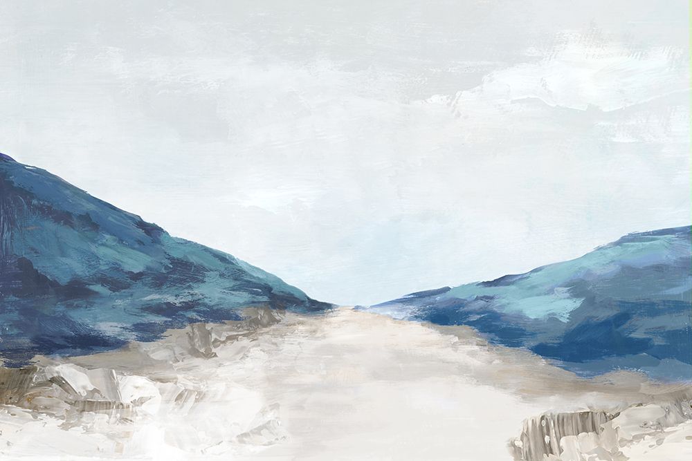 Blue Reflection Lake art print by Luna Mavis for $57.95 CAD