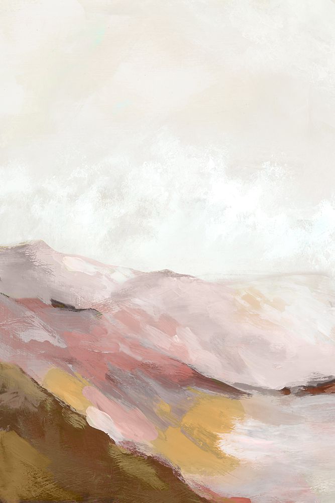 Warm Landscape II art print by Luna Mavis for $57.95 CAD