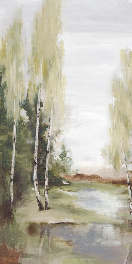 Birch Twilight II art print by Luna Mavis for $57.95 CAD