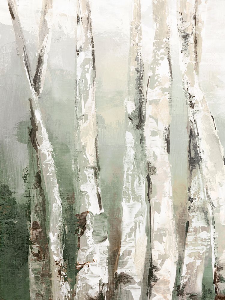 Birch Green Forest I art print by Luna Mavis for $57.95 CAD