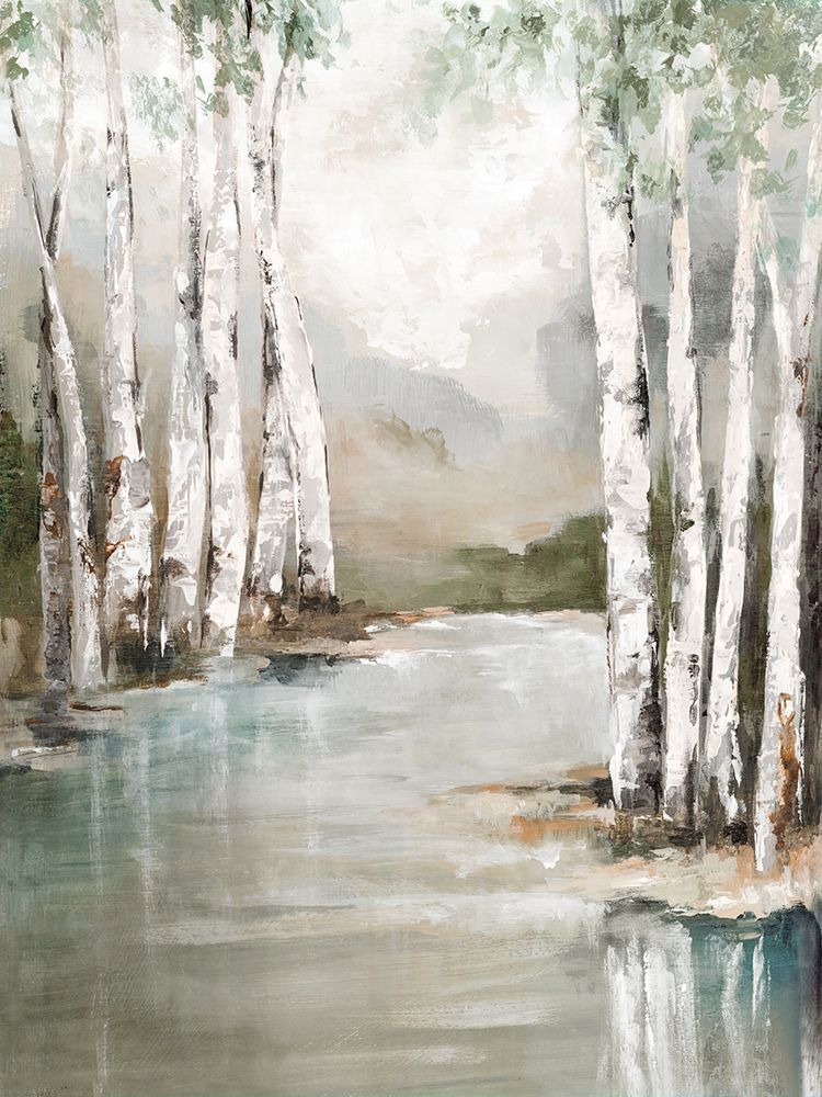 Veil of Silver Trunks art print by Luna Mavis for $57.95 CAD