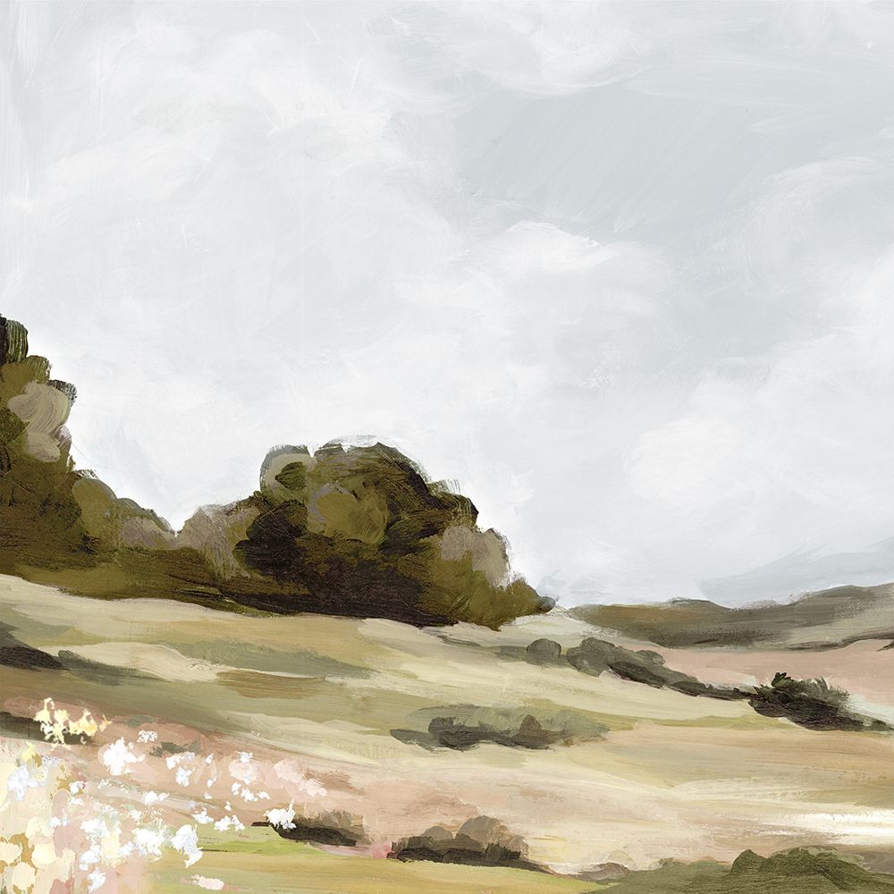 The Soft Hills I art print by Luna Mavis for $57.95 CAD