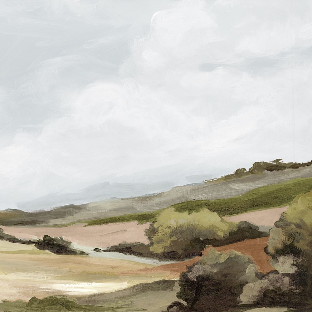 The Soft Hills II art print by Luna Mavis for $57.95 CAD