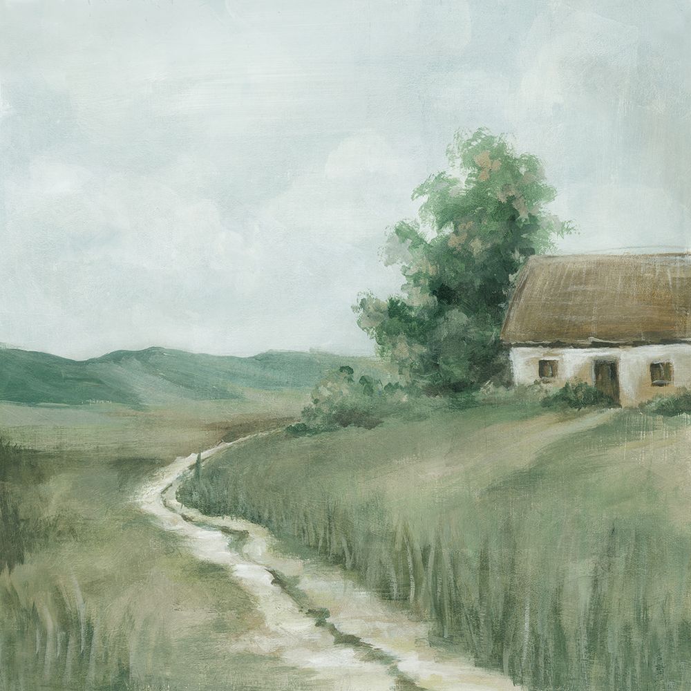 Cottage by a Winding Path art print by Luna Mavis for $57.95 CAD