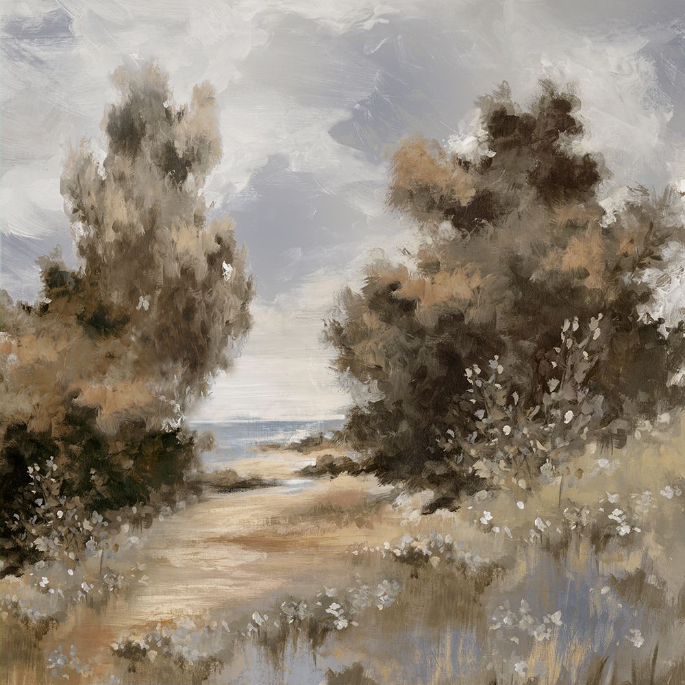 Pathway to a Tranquil Shore art print by Luna Mavis for $57.95 CAD