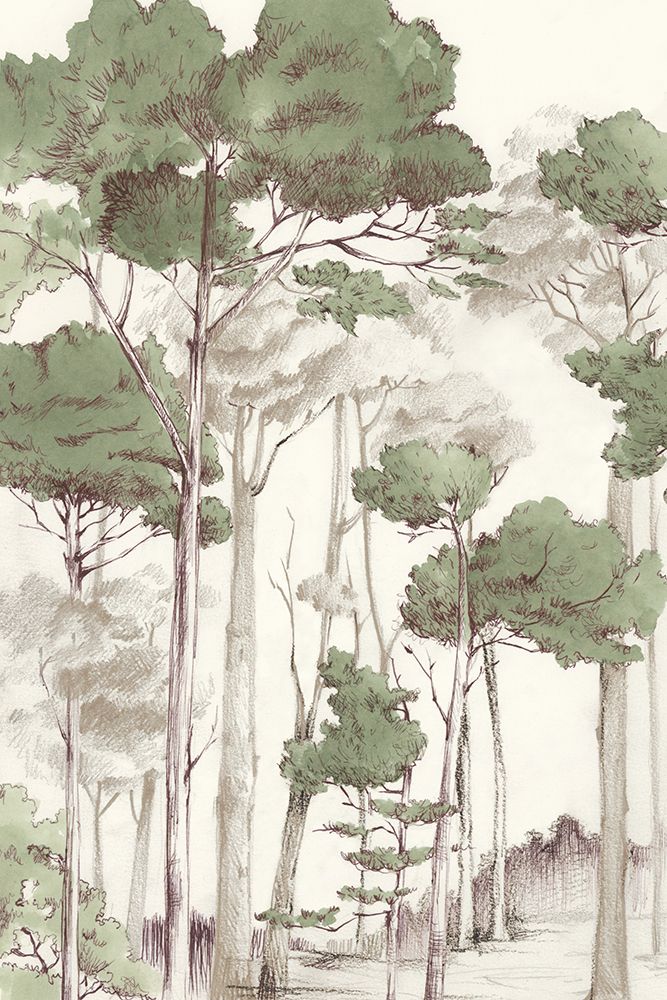 Whispering Pines in Soft Light art print by Luna Mavis for $57.95 CAD