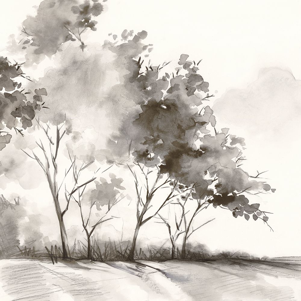 Whispering Trees in Gentle Breeze art print by Luna Mavis for $57.95 CAD