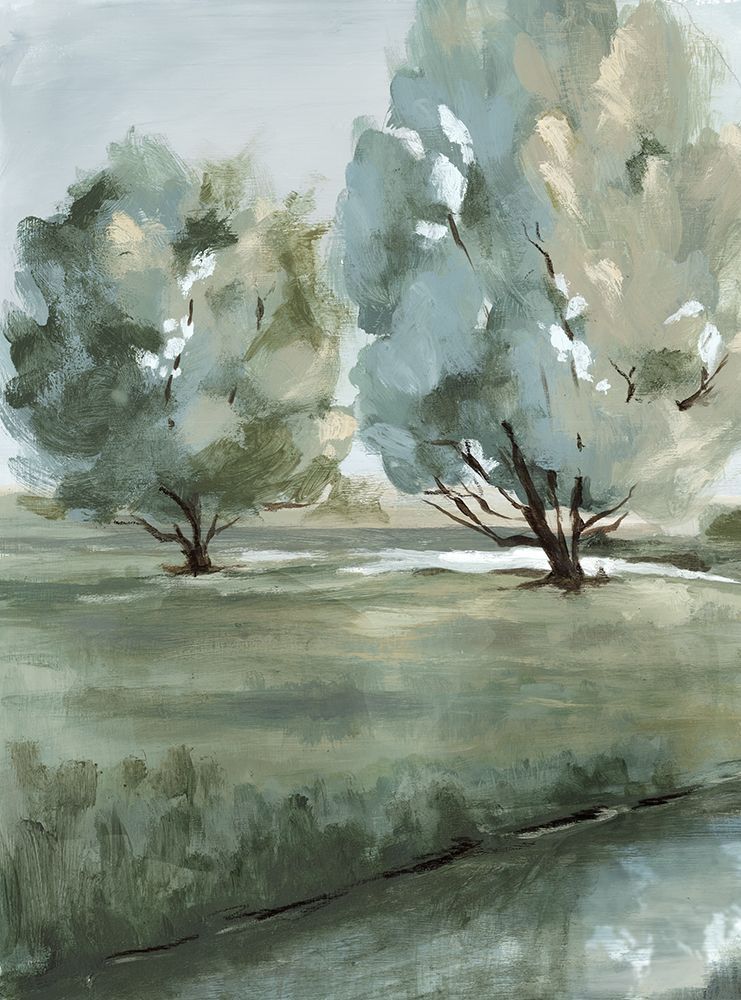 Trees in a Gentle Breeze art print by Luna Mavis for $57.95 CAD