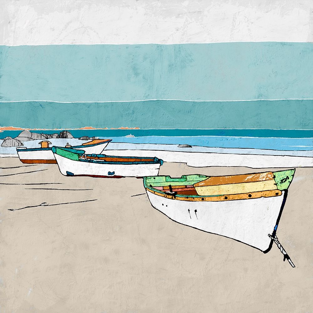 Lined Up art print by E.L. Cacho for $57.95 CAD