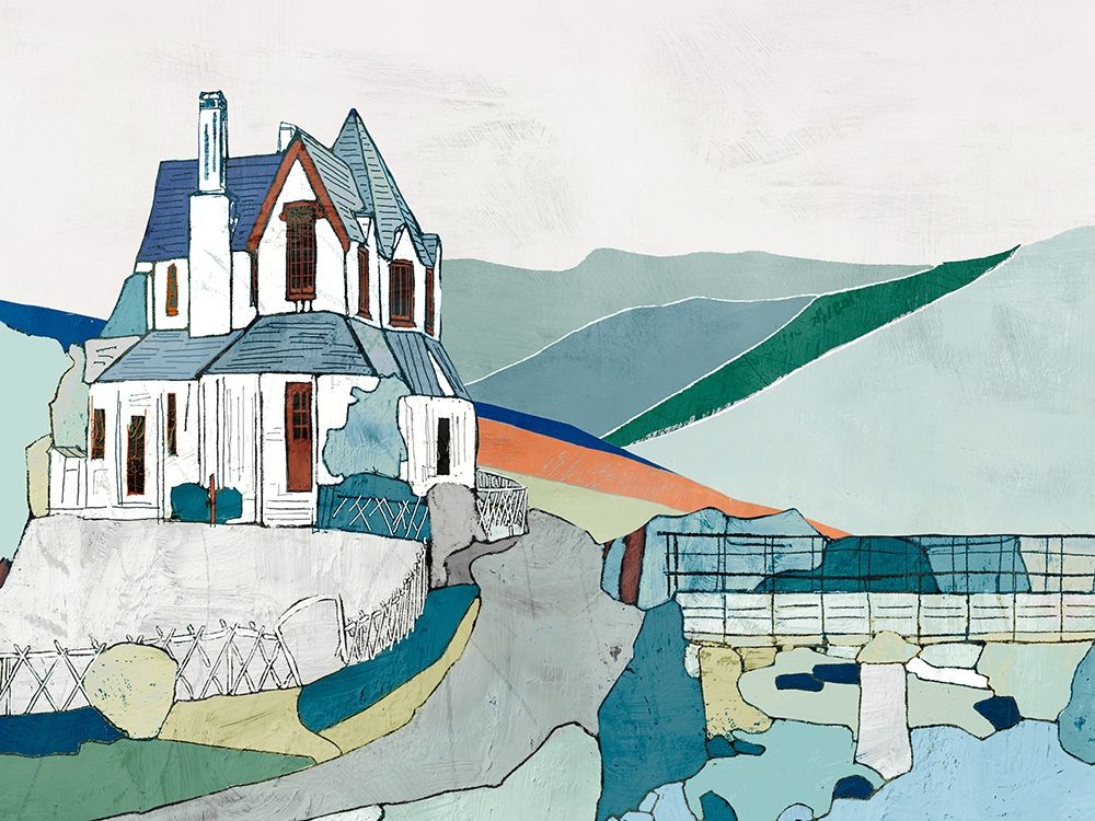 Green Hills Poem art print by E.L. Cacho for $57.95 CAD