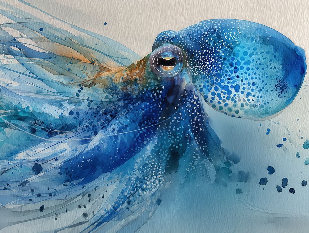 Ocean Blue Magic I art print by Sacha Woodward for $57.95 CAD