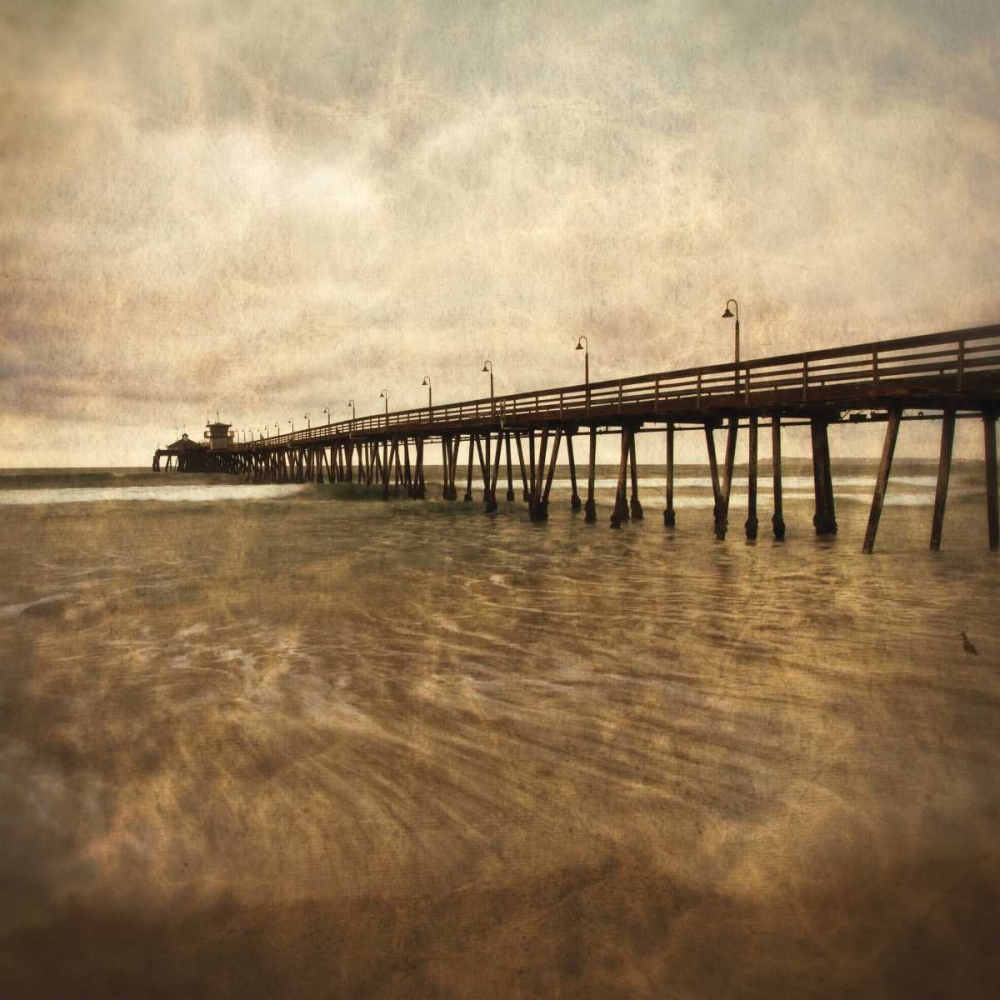 Vintage Pier II art print by Ryan Hartson-Weddle for $57.95 CAD