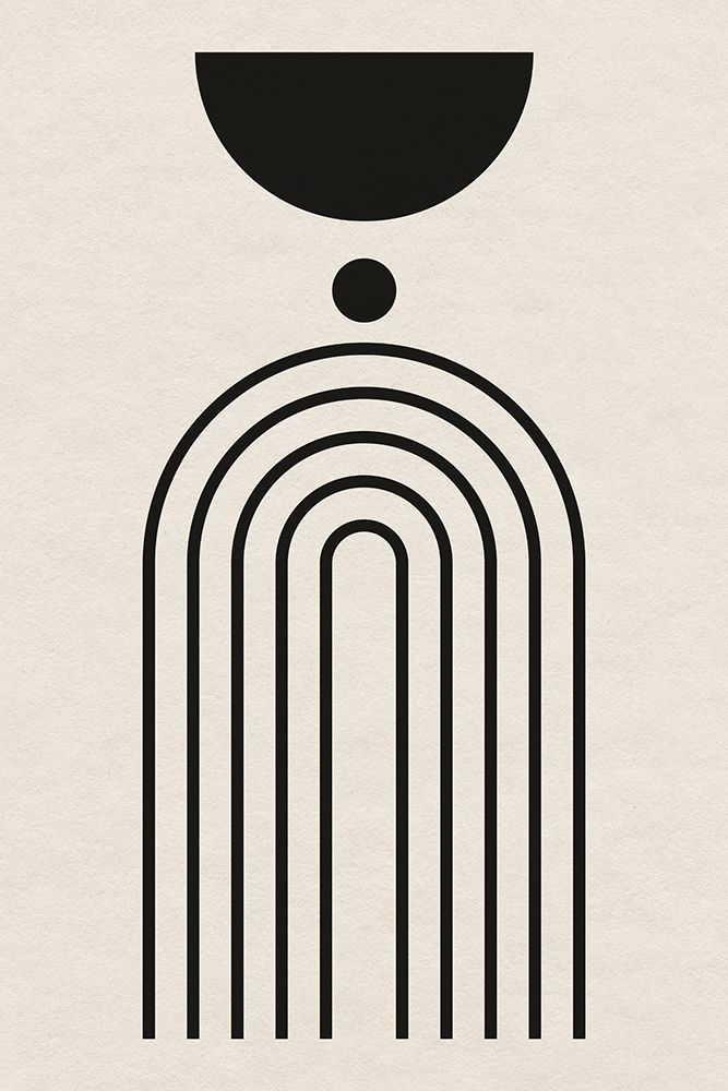 Geometric Minimalist I art print by Gary William for $57.95 CAD