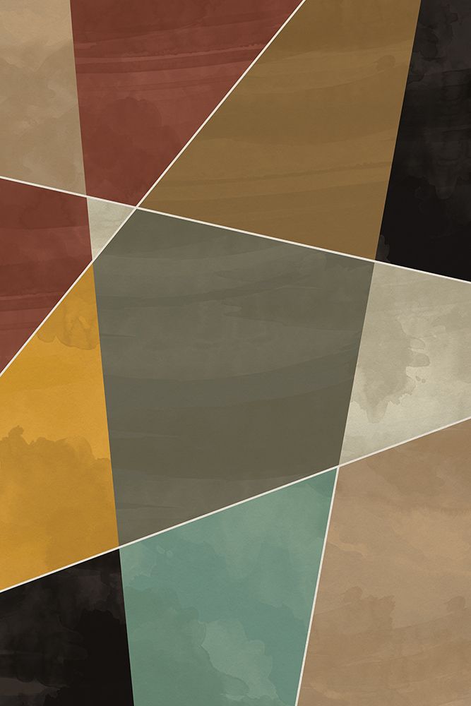 Geometric Jewels I art print by Gary William for $57.95 CAD