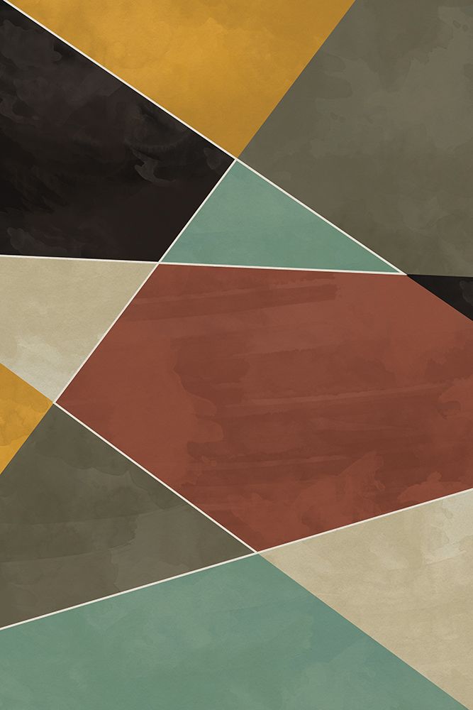 Geometric Jewels II art print by Gary William for $57.95 CAD